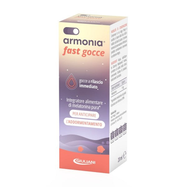 NATHURA ARMONIA - FAST INTEGRATORE ALIMENTARE GOCCE 20ML PER EQUILIBRIO E BENESSERE 933532715