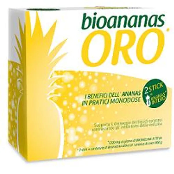BioAnanas Oro Integratore Drenante e Cellulite "924999105" 30 Stick – Chemist Research