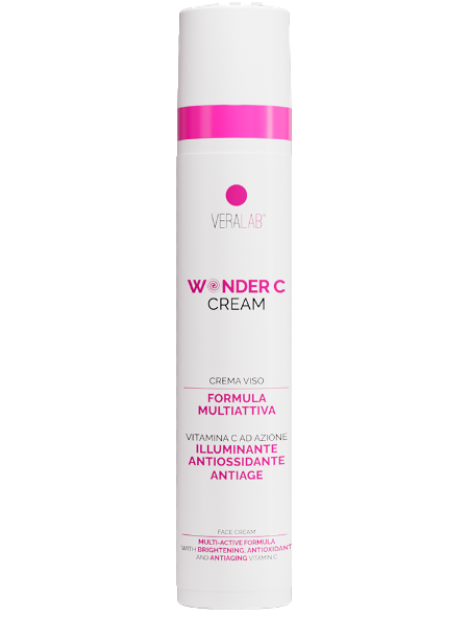 Veralab Wonder C Cream Crema Viso Con Vitamina C Antiossidante E Illuminante 50 Ml 8056151300850
