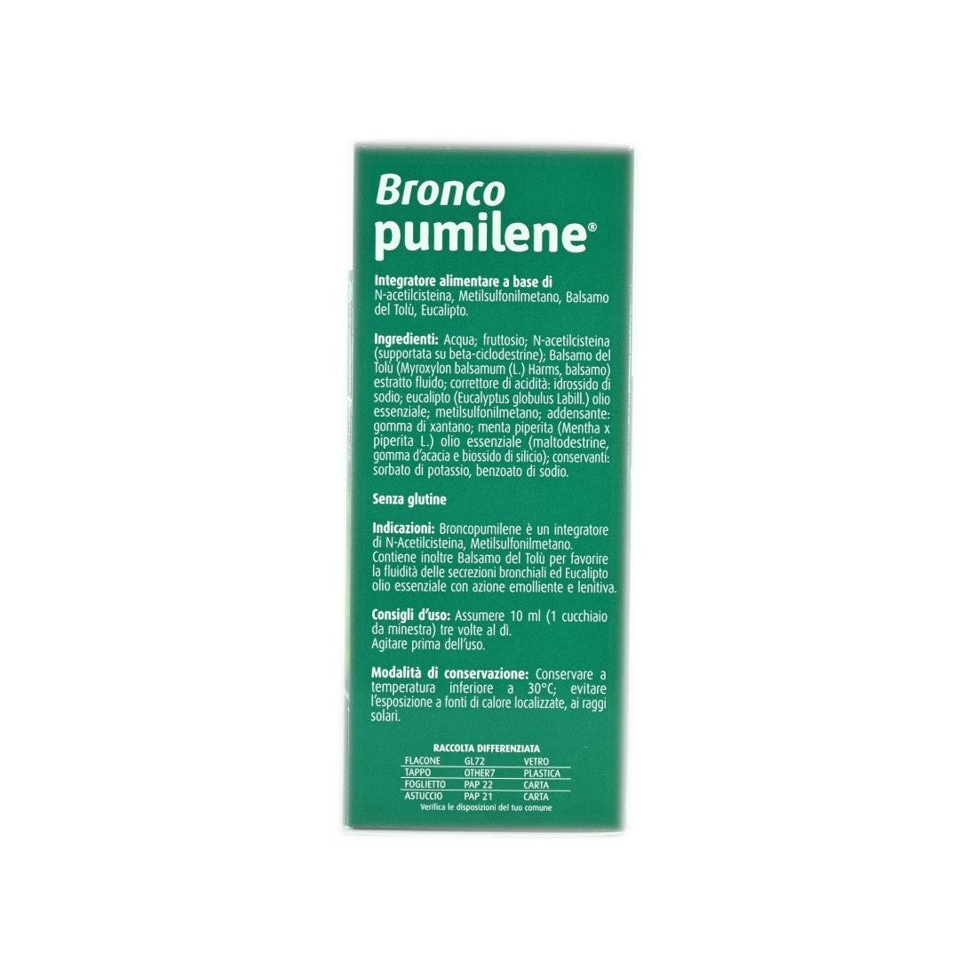 BRONCOPUMILENE® SCIROPPO MONTEFARMACO OTC 200ML