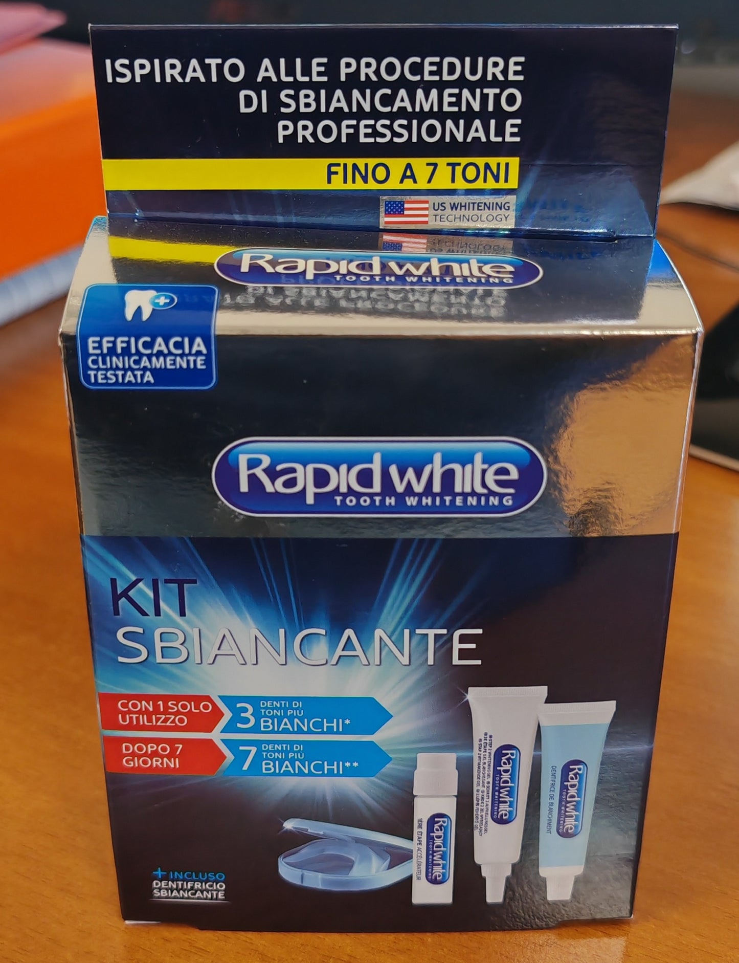 Rapid White Kit Bite Dentale Sbiancante