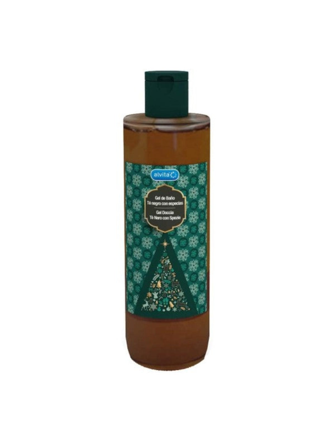 Alvita GEL doccia tè nero con spezie. 5 pezzi