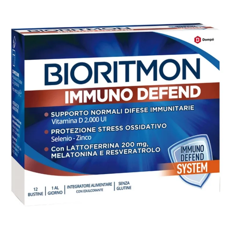 Bioritmon Immuno Defend Dompé 12 Bustine 982005884