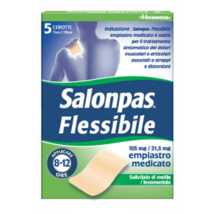 SALONPAS FLESSIBILE HISAMITSU 5 PEZZI