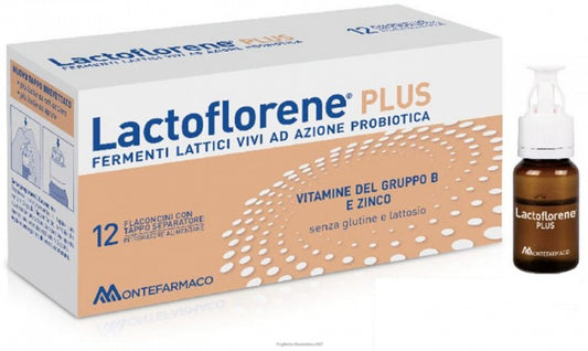 LACTOFLORENE PLUS MONTEFARMACO 12 FLACONCINI 930494099