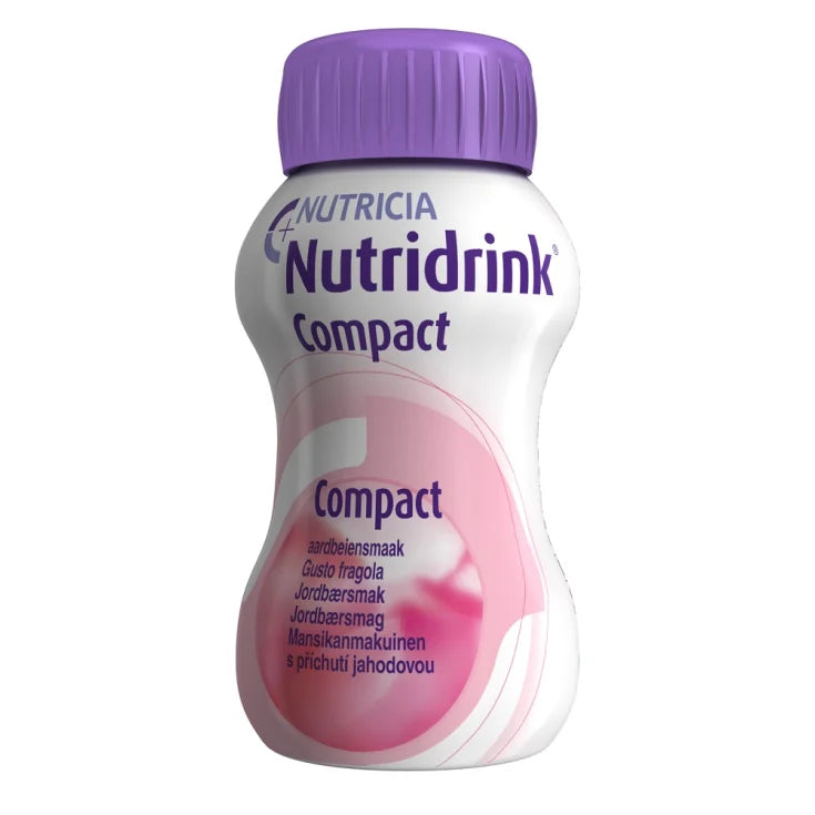NUTRIDRINK COMPACT FRAGOLA NUTRICIA 4X125ML