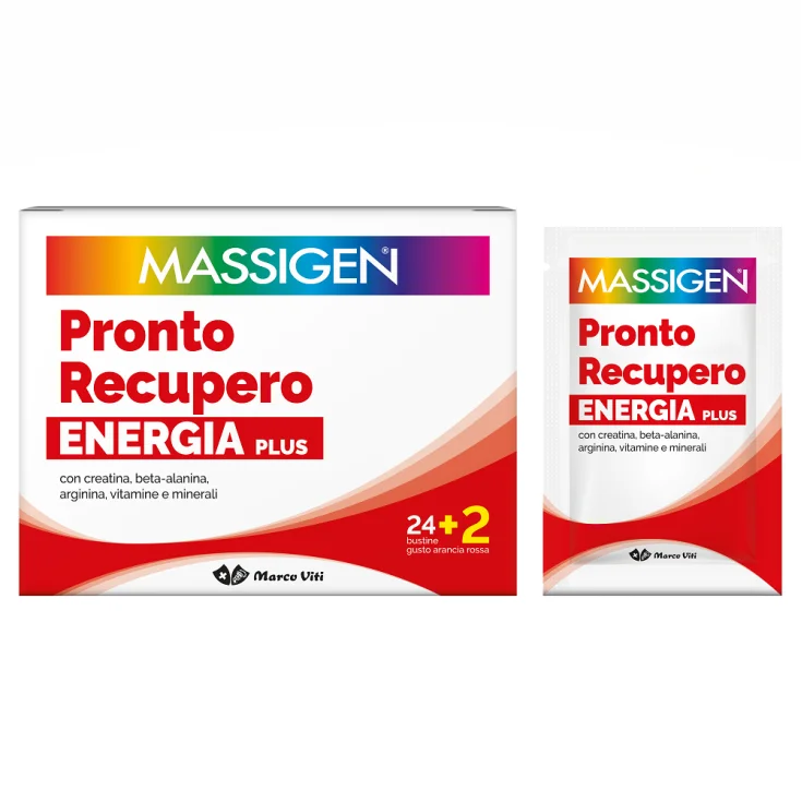 MASSIGEN PRONTO RECUPERO ENERGIA PLUS 24+2 BUSTINE "945030753"