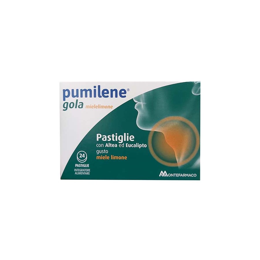 PUMILENE® GOLA MIELELIMONE MONTEFARMACO OTC 24 PASTIGLIE