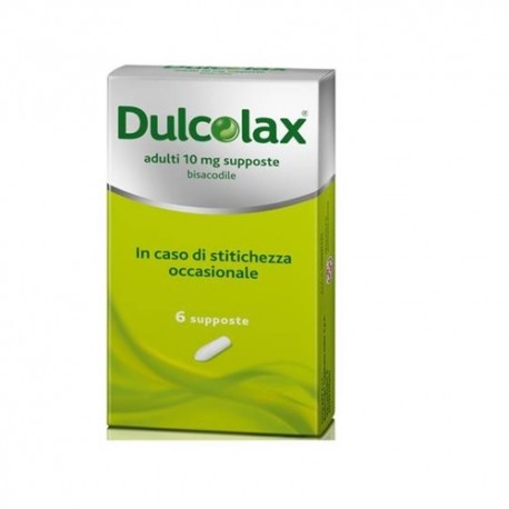 Sanofi Dulcolax 6 Supposte Stitichezza Adulti 10 mg