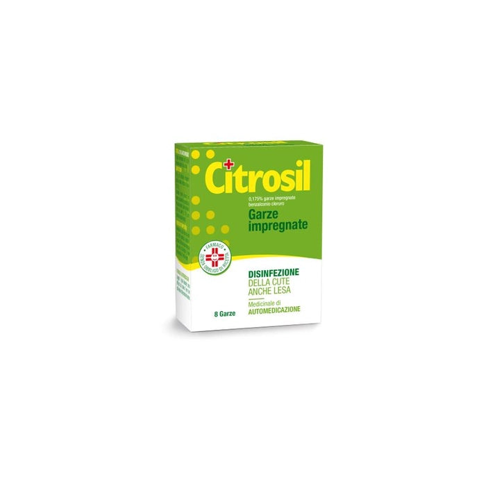 Citrosil disinfettante 8 garze