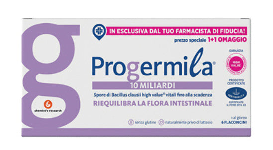 PROGERMILA 10 MILIARDI 6 FLACONCINI 10 ML Cod.: 905164327