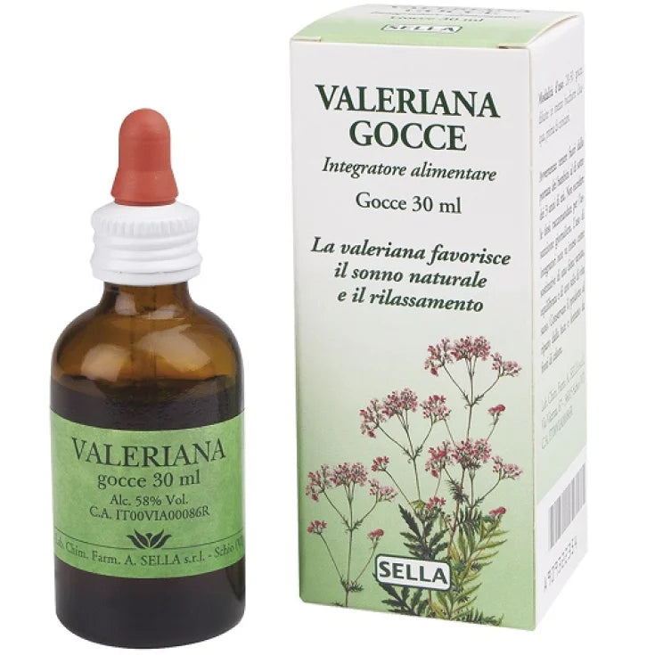 SELLA VALERIANA OFFICINALE INTEGRATORE ALIMENTARE IN GOCCE 30ML