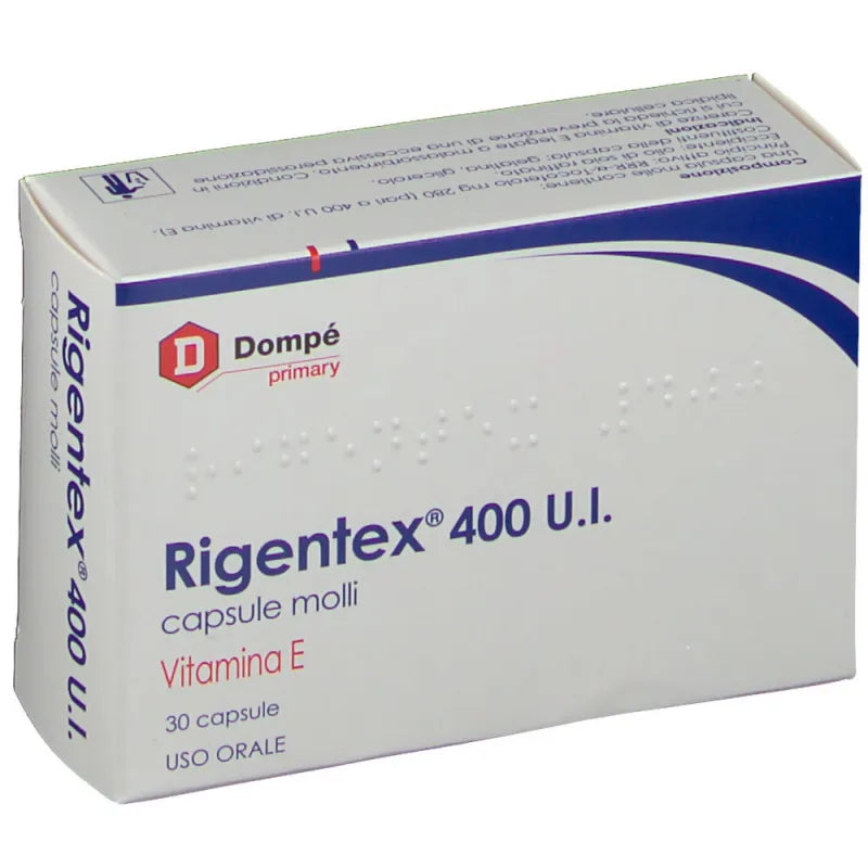 Dompé Rigentex 400 UI Capsule Molli 30 Capsule