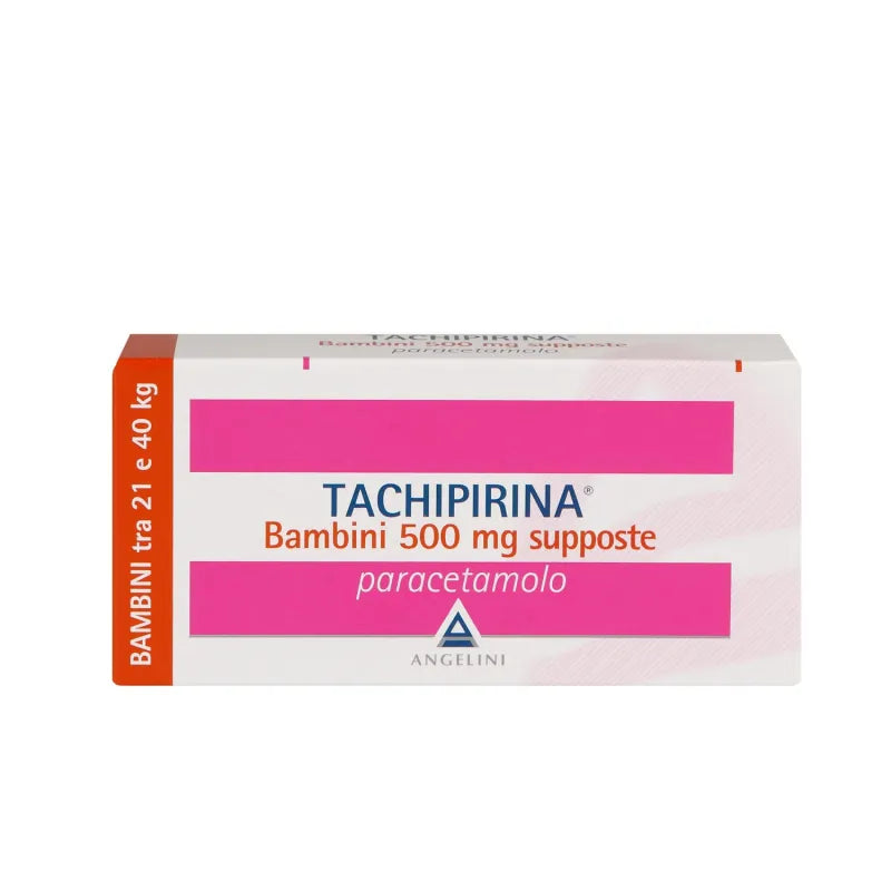 Angelini Tachipirina Bambini 500mg Paracetamolo 10 Supposte