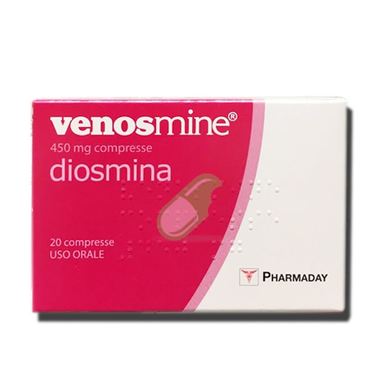 Venosmine Forte 450mg Per Insufficienza Venosa 20 Compresse