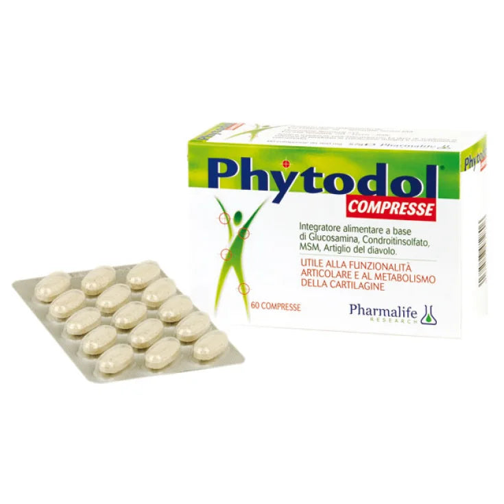 PHARMALIFE PHYTODOL COMPRESSE INTEGRATORE ALIMENTARE PER LA FUNZIONALITÀ ARTICOLARE 60 COMPRESSE