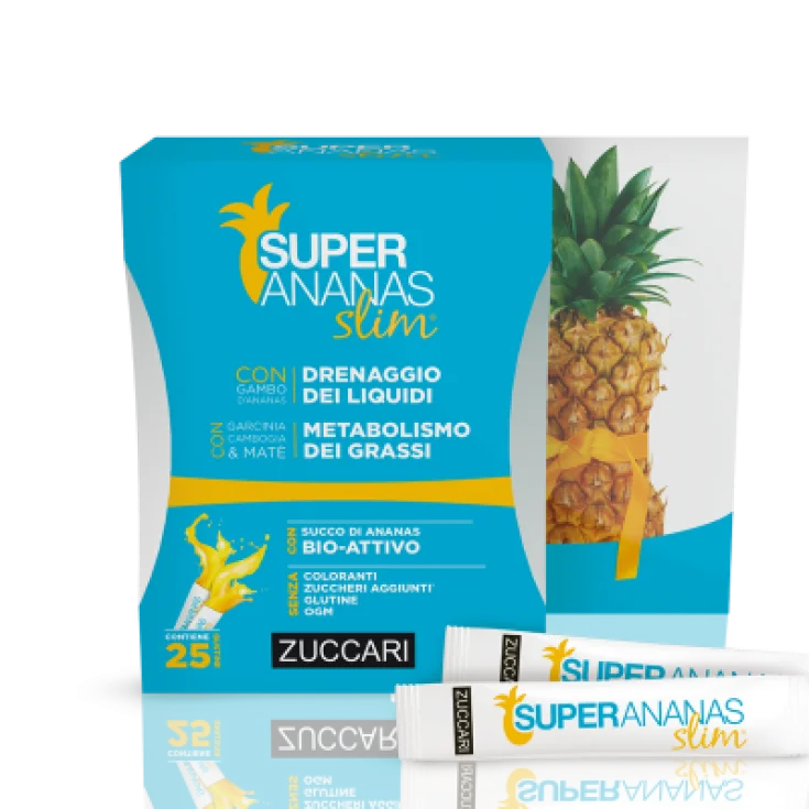 ZUCCARI SUPER ANANAS SLIM CON GAMBO D'ANANAS 25X10ML