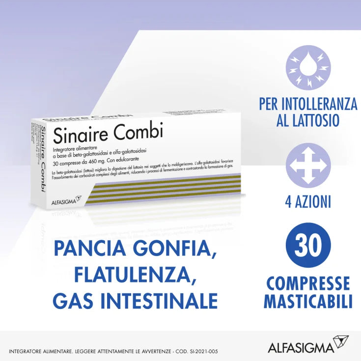 SINAIRE COMBI ALFASIGMA 30 COMPRESSE