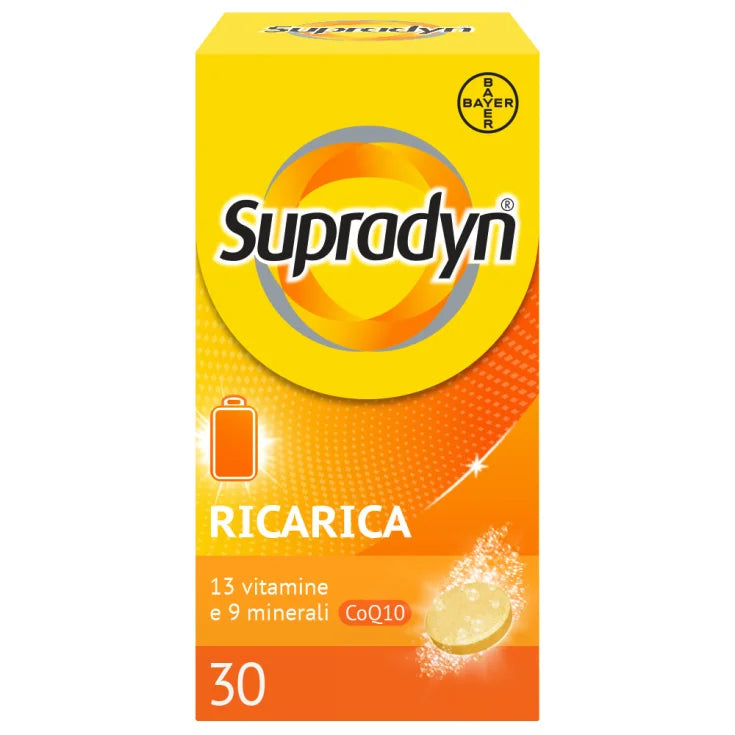 SUPRADYN RICARICA INTEGRATORE DI VITAMINE E MINERALI 30 CPR EFF