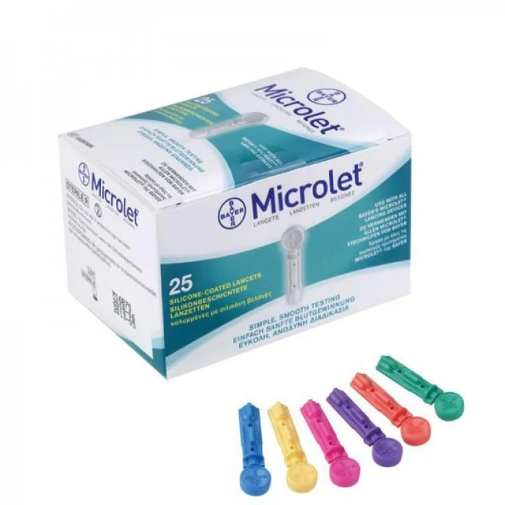 MICROLET LANCETS 25 LANCETTE
