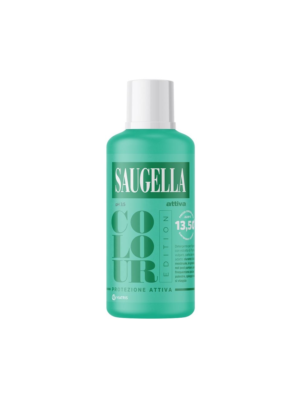 SAUGELLA ATTIVA COLOUR EDITION DETERGENTE IGIENE INTIMA 500 ML