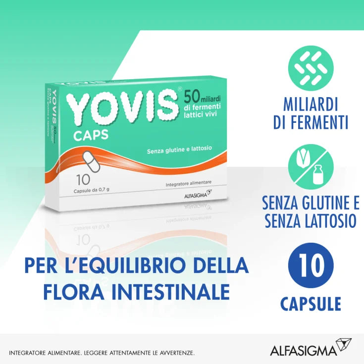YOVIS 50 MILIARDI ALFASIGMA 10 CAPSULE