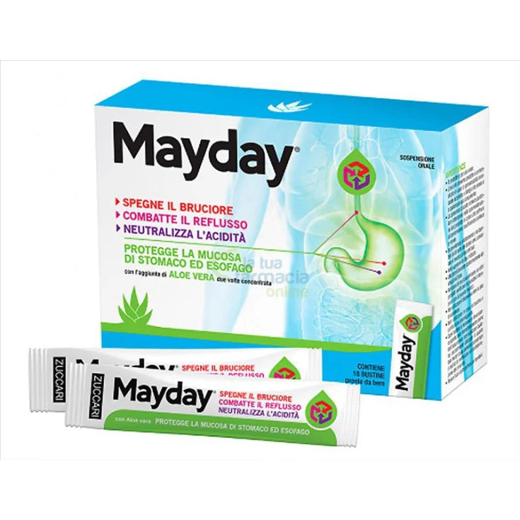 ZUCCARI MAYDAY INTEGRATORE ALIMENTARE 18 STICK