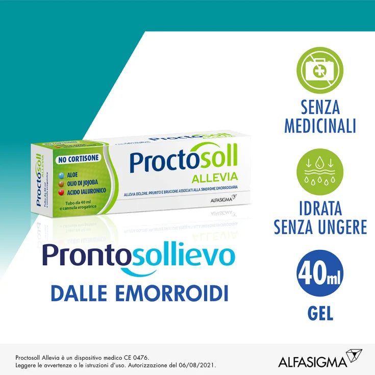 PROCTOSOLL ALLEVIA GEL 40ML