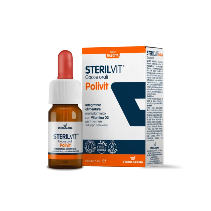 STERILVIT® POLIVIT GOCCE ORALI STERILFARMA® 5ML