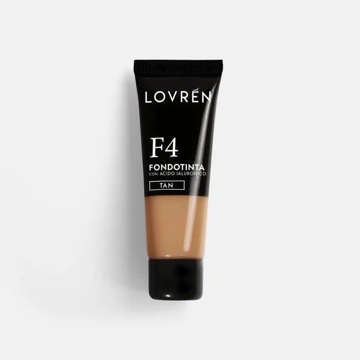 FONDOTINTA F4 TAN CON ACIDO IALURONICO LOVREN 25ML