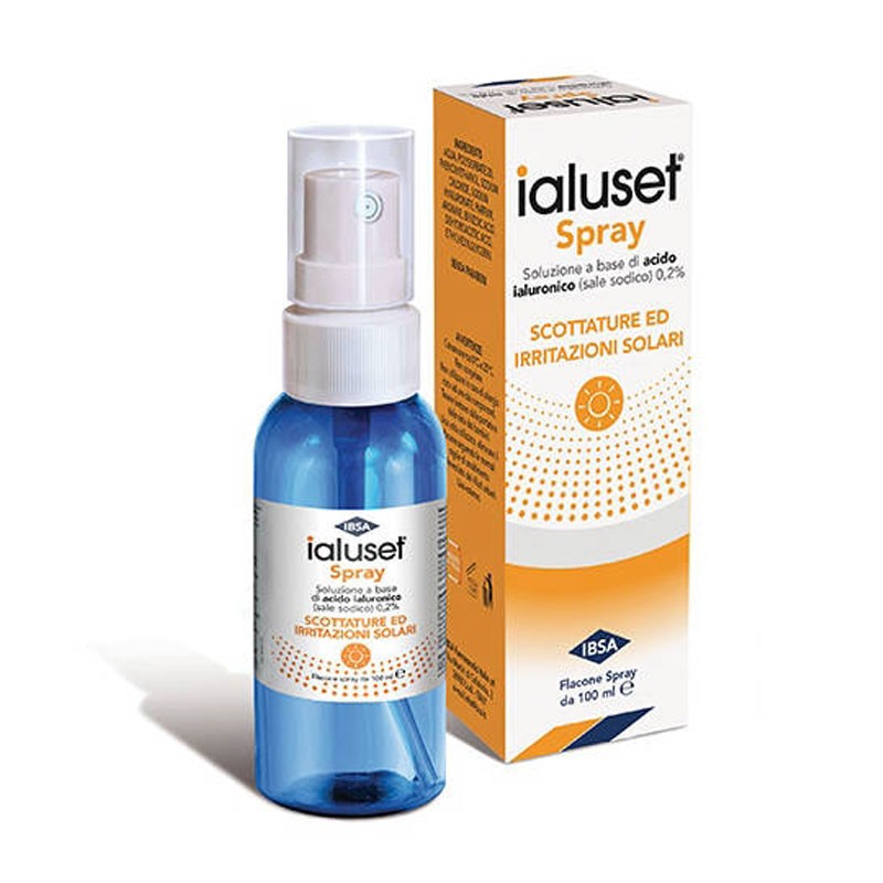 Ialuset Spray scottature ed irritazioni solari, 100 ml