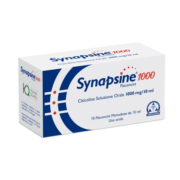SYNAPSINE 1000 FLACONCINI CITICOLIMA 1000MG/10ML ABPHARM 10X10ML