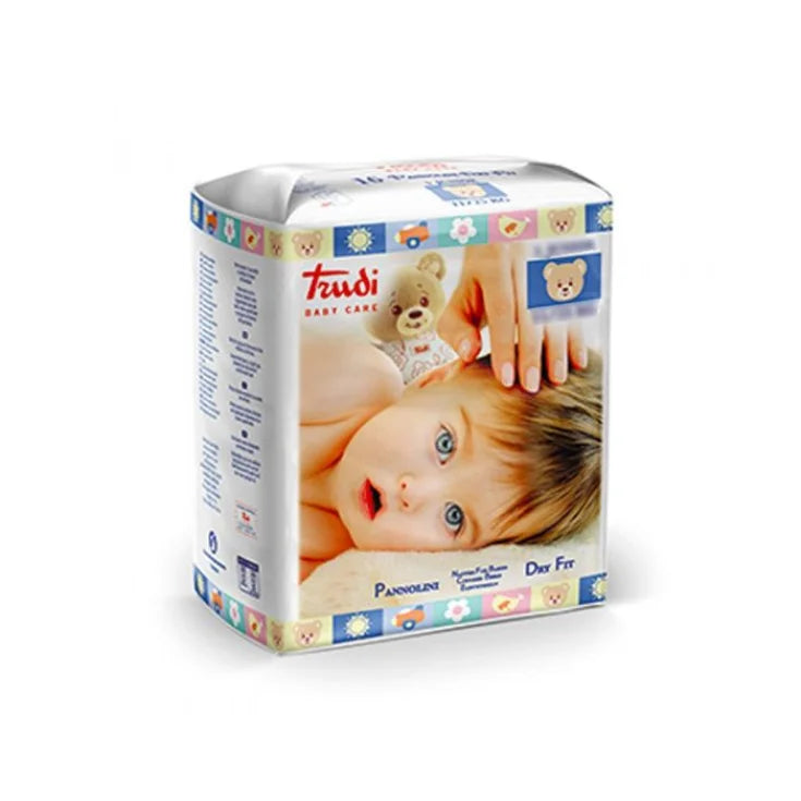 TRUDI BABY CARE EXTRA LARGE 15/30KG 14 PANNOLINI