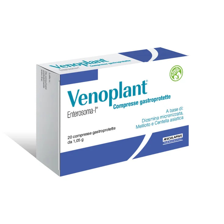 VENOPLANT AESCULAPIUS FARMACEUTICI 20 COMPRESSE GASTROPROTETTE