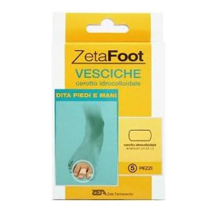 ZETAFOOT VESCICHE ZETA FARMACEUTICI 5 PEZZI