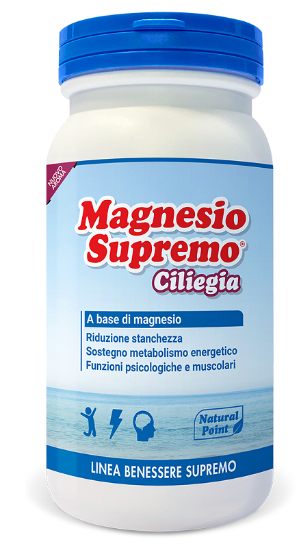 MAGNESIO SUPREMO CILIEGIA NATURAL POINT 150 G LINEA BENESSERE SUPREMO