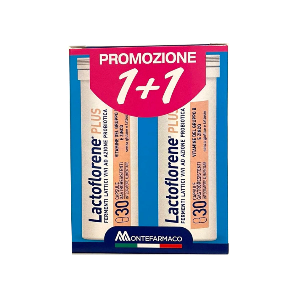 LACTOFLORENE PLUS CAPSULE BIPACK - INTEGRATORE ALIMENTARE DI FERMENTI LATTICI VIVI