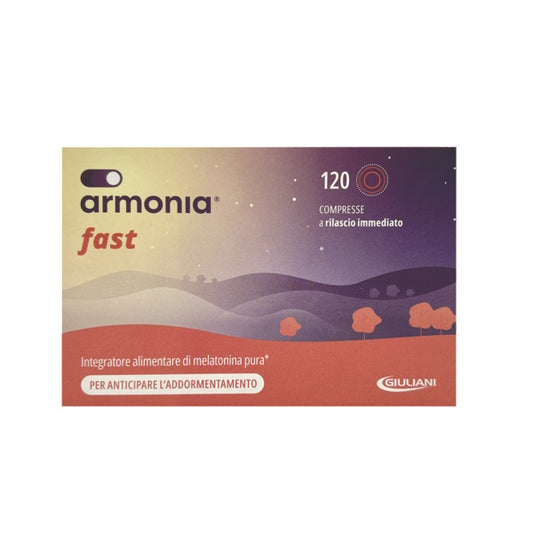 NATHURA ARMONIA FAST 1MG MELATONINA 120 COMPRESSE