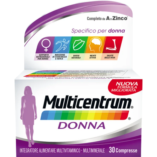 MULTICENTRUM DONNA INTEGRATORE ALIMENTARE 30 COMPRESSE