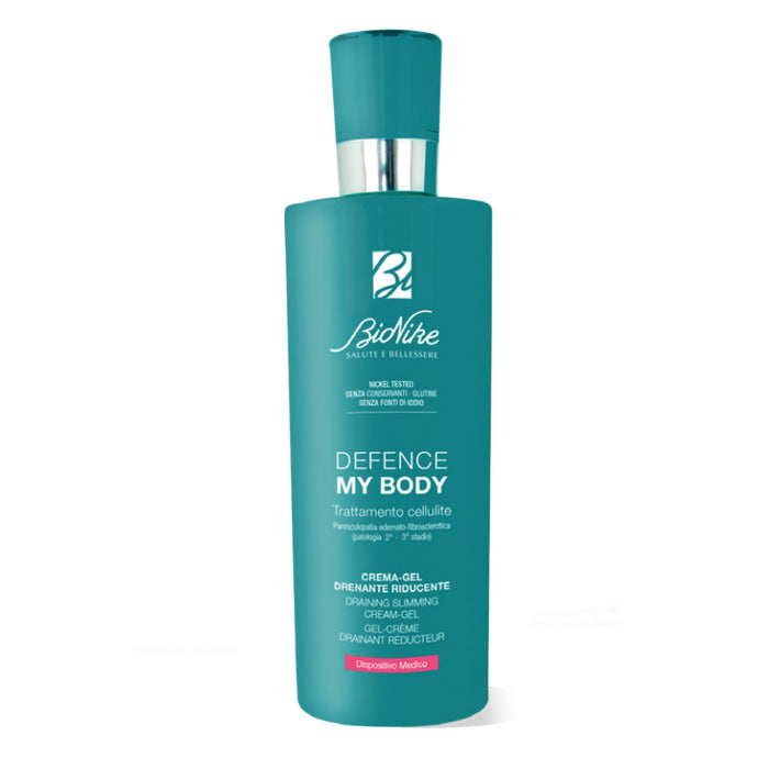 Bionike Defence My Body - Crema-Gel Drenante Riducente Trattamento Cellulite Dispositivo Medico, 400ml 989669585