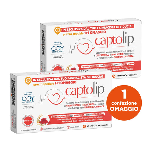CAPTOLIP NEW FORMULA 24CPR 1+1