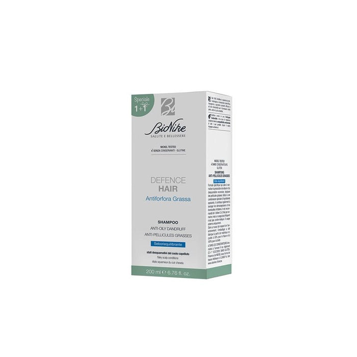 DEFENCE HAIR ANTIFORFORA SHAMPOO GRASSA BIONIKE 200ML- OFFERTA 1+1 Oppure SCONTO 50% su pezzo singolo.