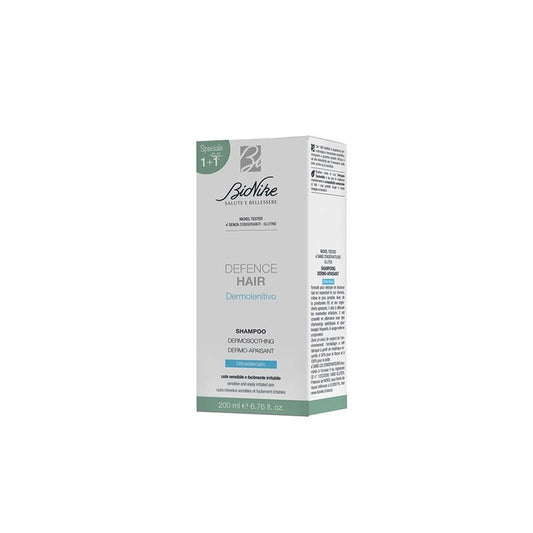 DEFENCE HAIR SHAMPOO ULTRADELICATO DERMOLENITIVO BIONIKE 200ML- OFFERTA 1+1 Oppure SCONTO 50% su pezzo singolo.