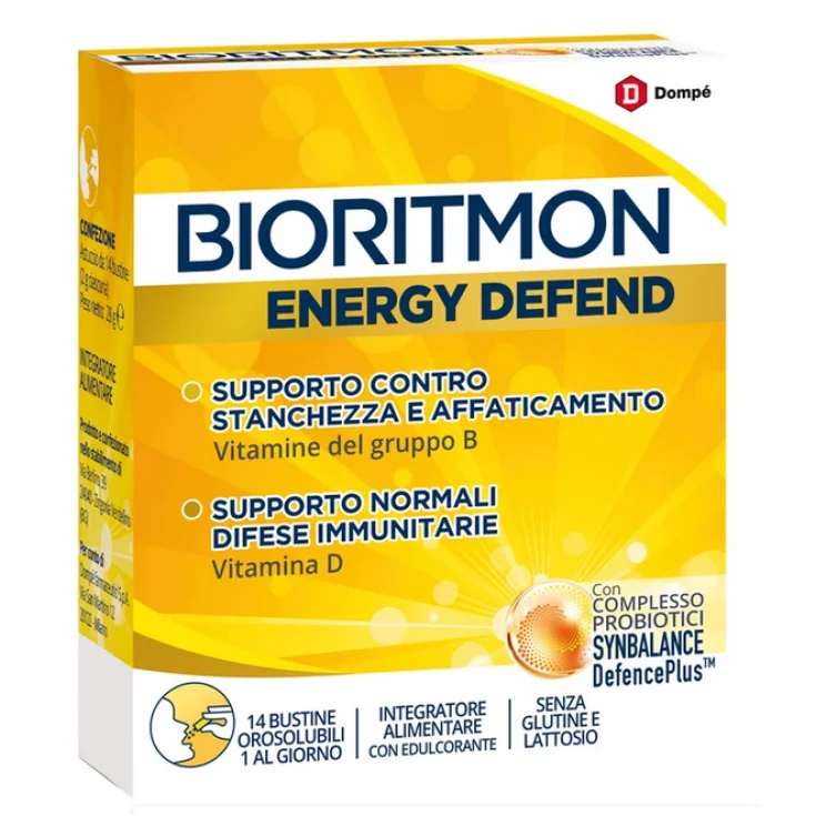 Bioritmon Energy Defend Dompé 14 Bustine Bioritmon Energy Defend Dompé 14 Bustine 982005896