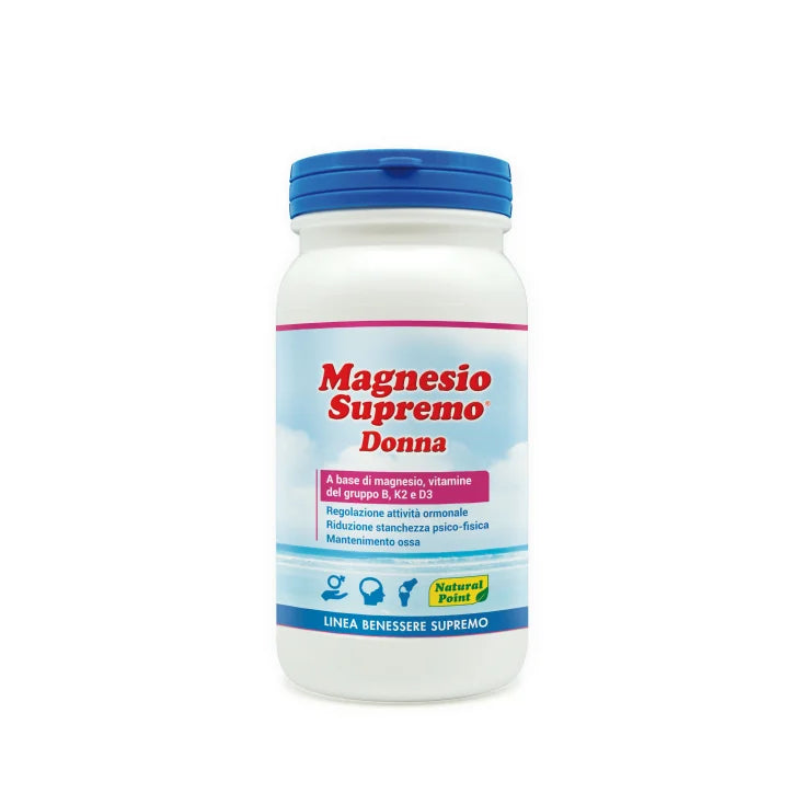 MAGNESIO SUPREMO NATURAL POINT 150 G DONNA LINEA BENESSERE SUPREMO