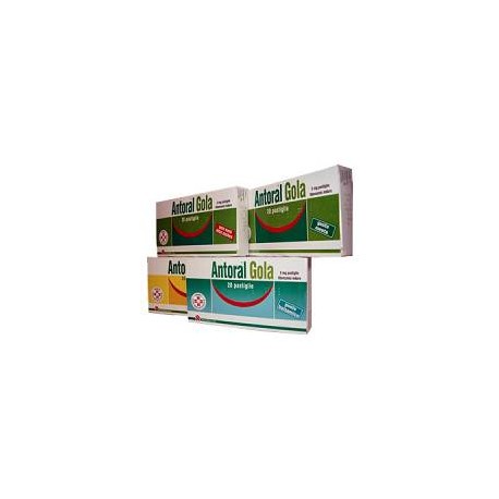 Recordati Antoral Gola 20 Pastiglie 5 Mg Miele Llimone