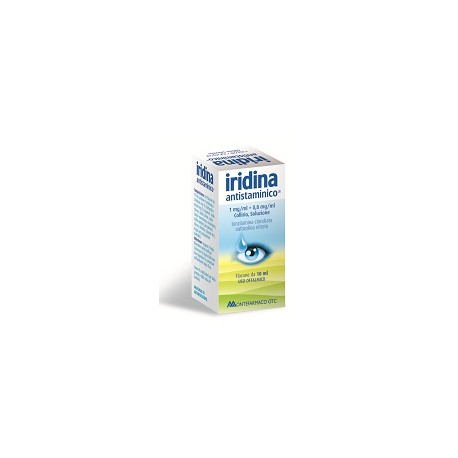 Montefarmaco Iridina Antistaminico Collirio 10 Mg + 8 Mg 10 Ml