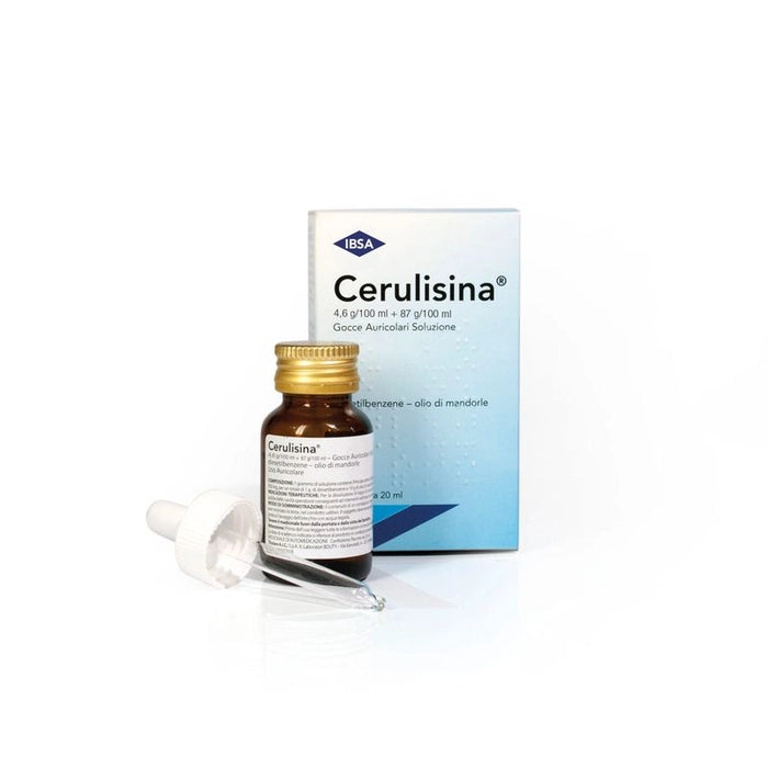 Cerulisina dissoluzione tappi cerume Gocce Auricolari 20ml 5%