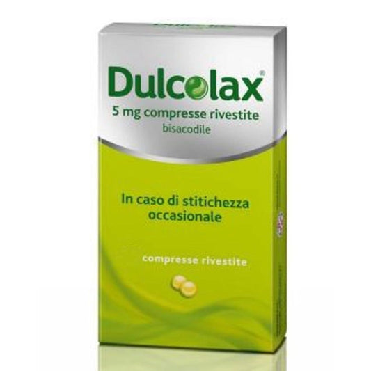 Dulcolax 5mg in caso di stitichezza occasionale 40 compresse rivestite