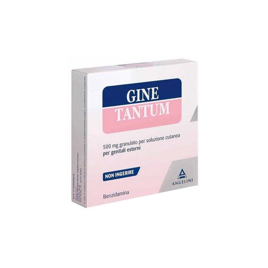 Ginetantum granulato per soluzione cutanea per genitali esterni 10 bustine 500mg